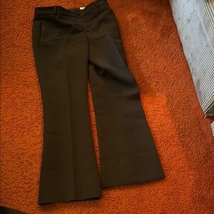 Zara Black Dress Pants with Structured Design